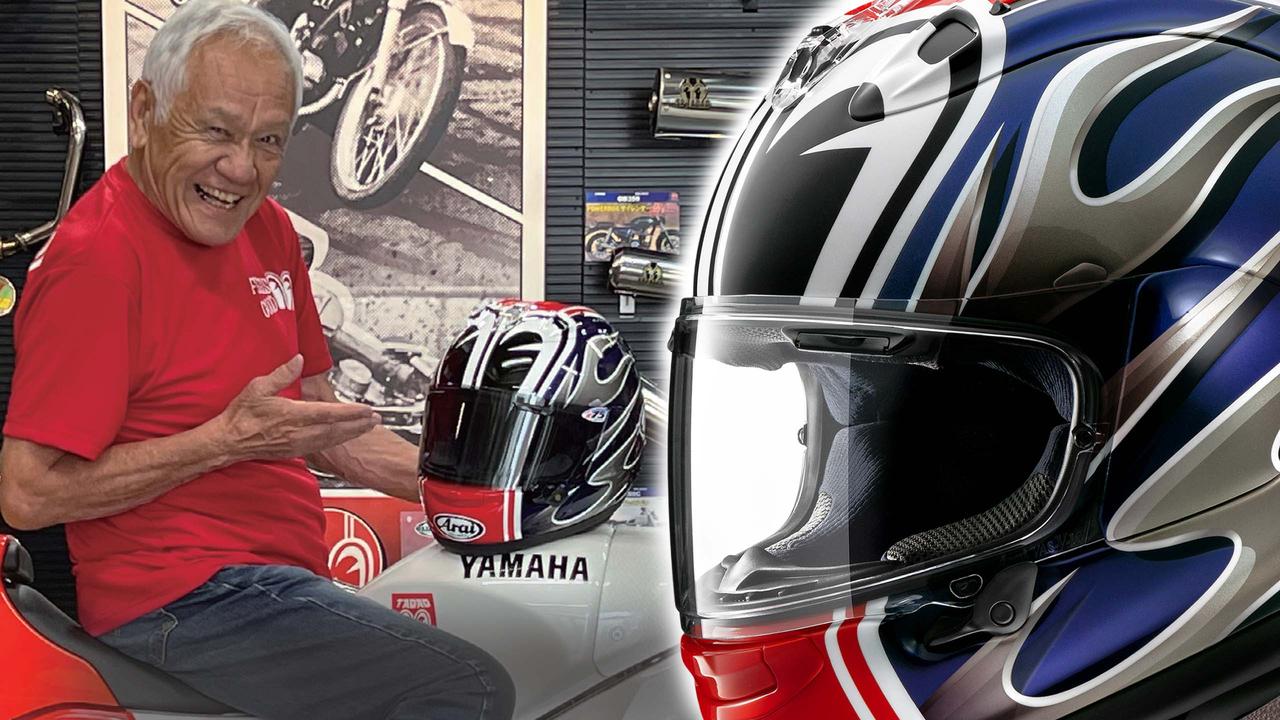 画像: 忠さんレプリカ登場! アライ「RX-7X」に目玉ヘルメットの元祖「タダオ」を復刻デザイン - webオートバイ