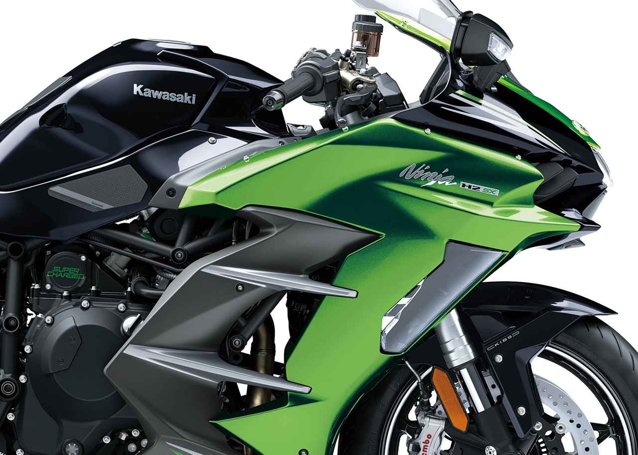 画像: カワサキ「Ninja H2 SX SE」2025年モデル ボディカラーを変更し、価格は改定 - webオートバイ
