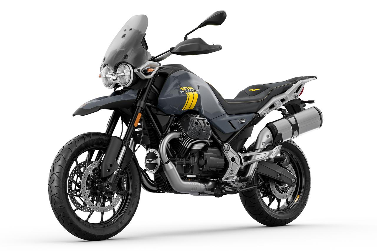 画像3: モト・グッツィが創業105周年記念モデルを発表! 新本社に着想を得た特別カラーを5モデルに採用