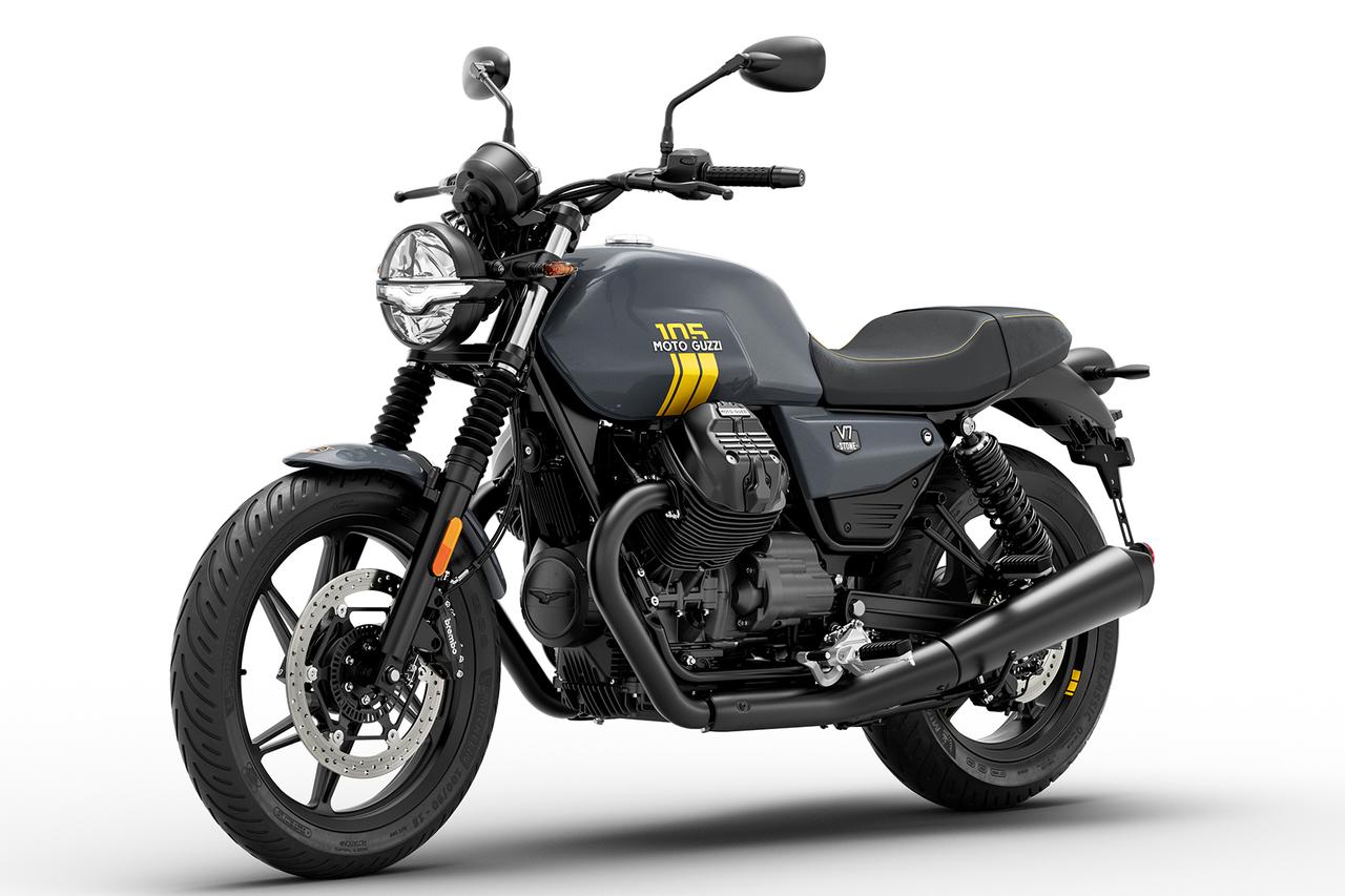 画像4: モト・グッツィが創業105周年記念モデルを発表! 新本社に着想を得た特別カラーを5モデルに採用