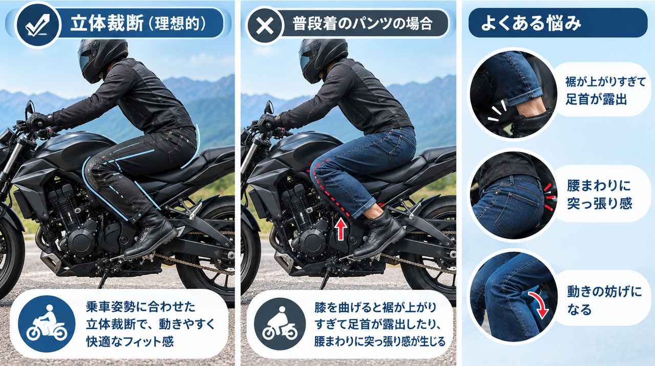 画像: フィット感で選ぶナイロンパンツ