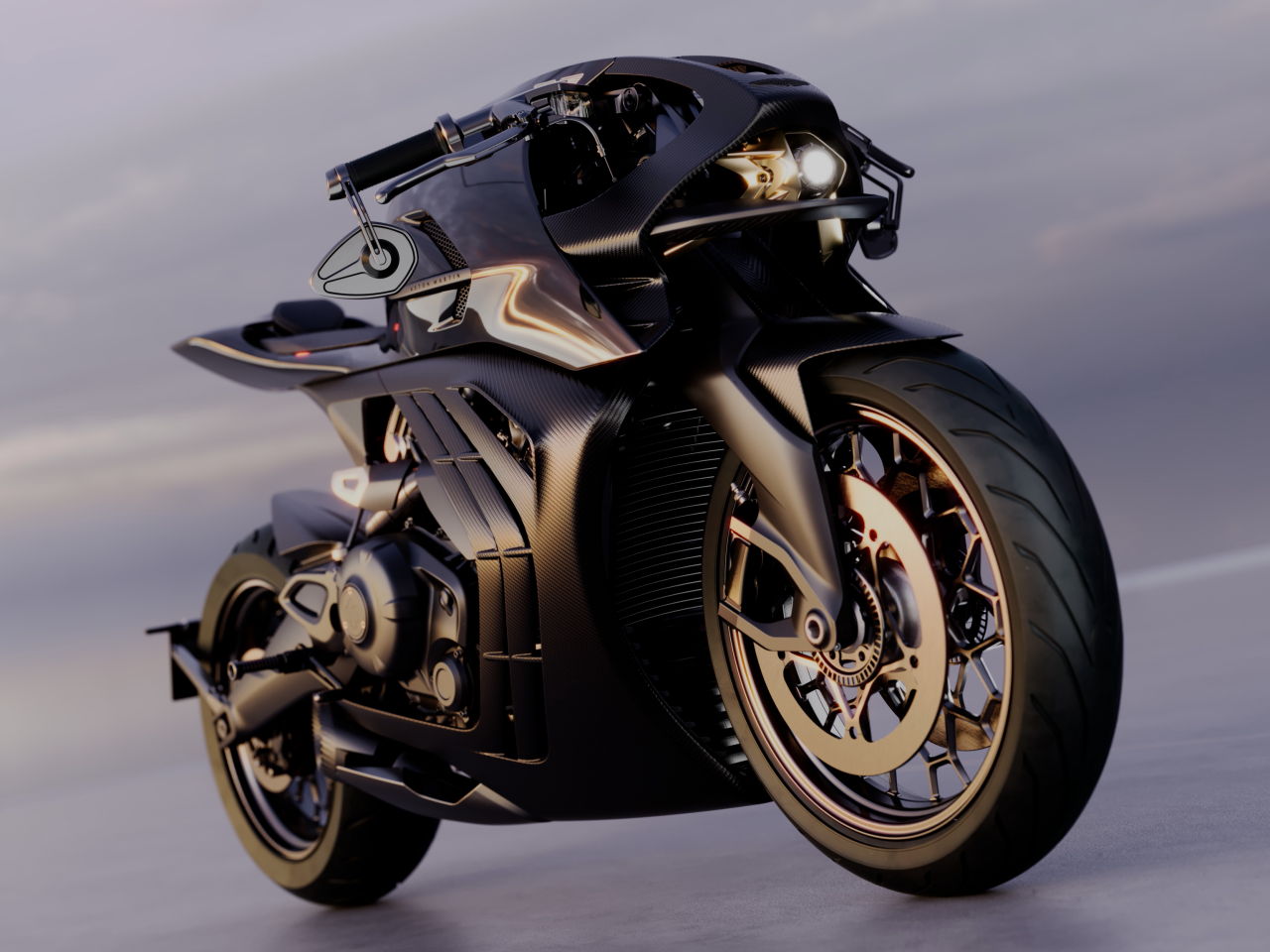 画像1: ASTON MARTIN X BROUGH SUPERIOR AMB 002 Roadster 2027年モデル 総排気量:1083cc エンジン形式:水冷4ストV型2気筒 シート高:未発表 車両重量:190kg(乾燥重量) 予約受付開始日:2026年9月9日 価格:未発表