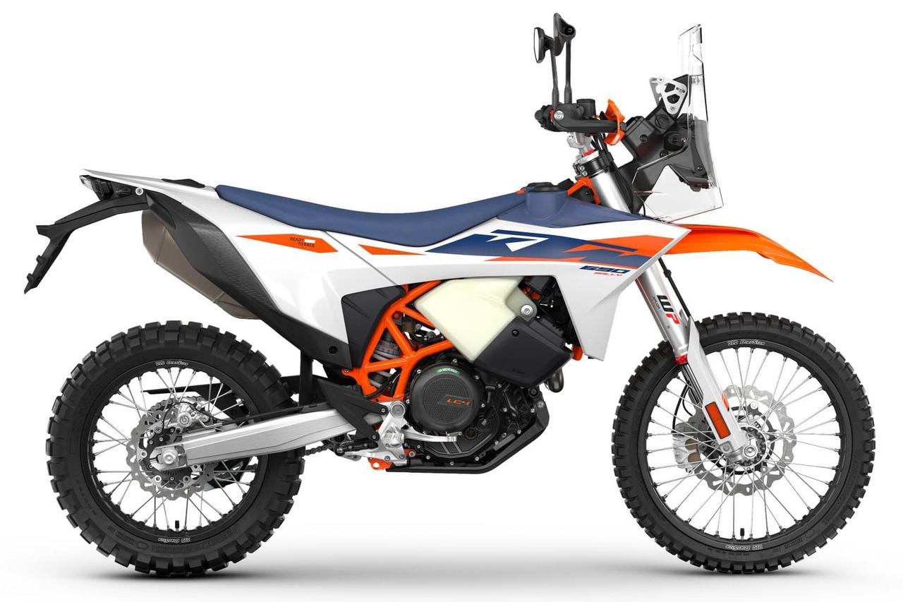 画像 : 2番目の画像 - 「KTM「690 RALLY」2027年モデル登場！ 約20Lの燃料タンクと専用ラリータワーを備えた本格アドベンチャー」のアルバム - webオートバイ