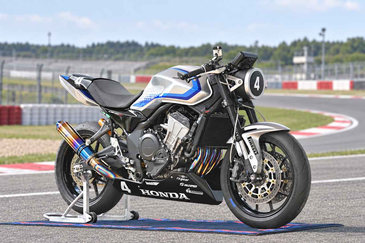 画像 : 12番目の画像 - 【写真12枚】ホンダ「CB400 SUPER FOUR E-Clutch」鉄馬参戦車両 - webオートバイ