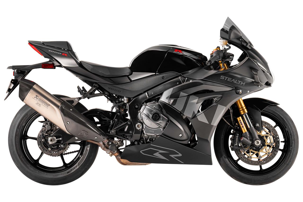 画像3: SUZUKI Italia SpA GSX-R1000R Stealth 2027年モデル(欧州仕様) 総排気量:999.8cc エンジン形式:水冷4ストDOHC4バルブ並列4気筒 シート高:825mm 車両重量:203kg 参考価格:2万1690ユーロ