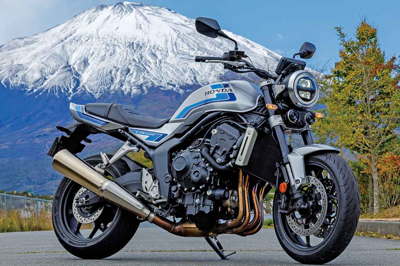 画像: HONDA CB1000F 総排気量:999cc エンジン形式:水冷4ストDOHC4バルブ並列4気筒 シート高:795mm 車両重量:214kg/217kg(SE) 税込価格:139万7000円/159万5000円(SE)