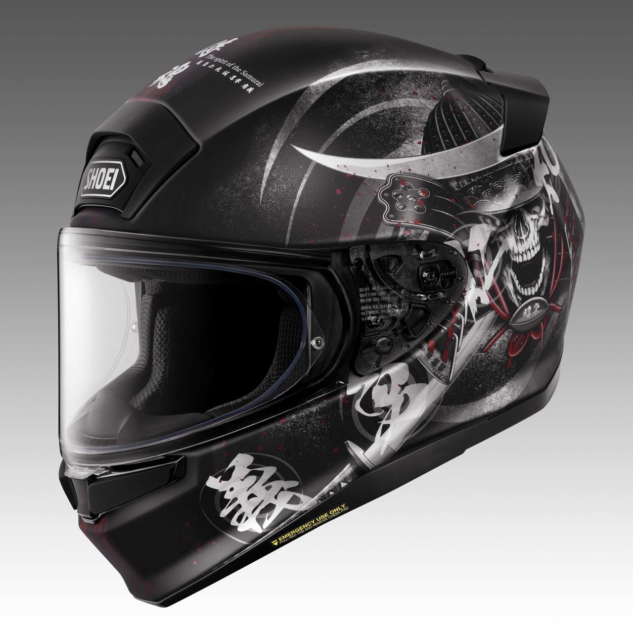 画像1: SHOEI Z-9 RONIN’S REST サイズ：XS（53cm）、S（55cm）、M（57cm）、L（59cm）、XL（61cm）、XXL（63cm） カラー：TC-5（BLACK/GREY）※マット色 価格：8万5800円（税込） 発売：2026年12月予定
