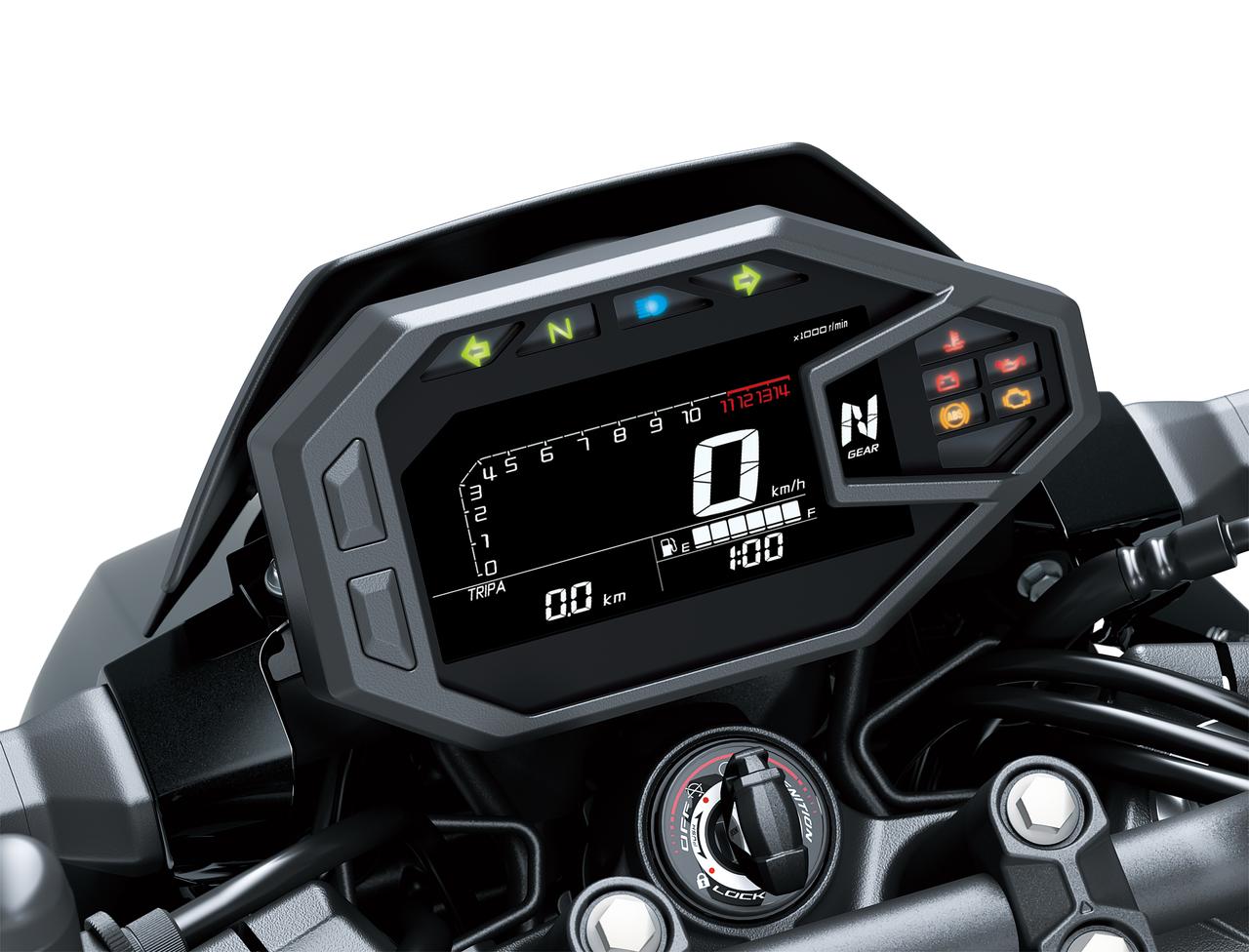 画像4: カワサキ「Z500」2027年モデル発表! 精悍な新色を採用した軽量ネイキッド、10月17日発売・価格84万7000円