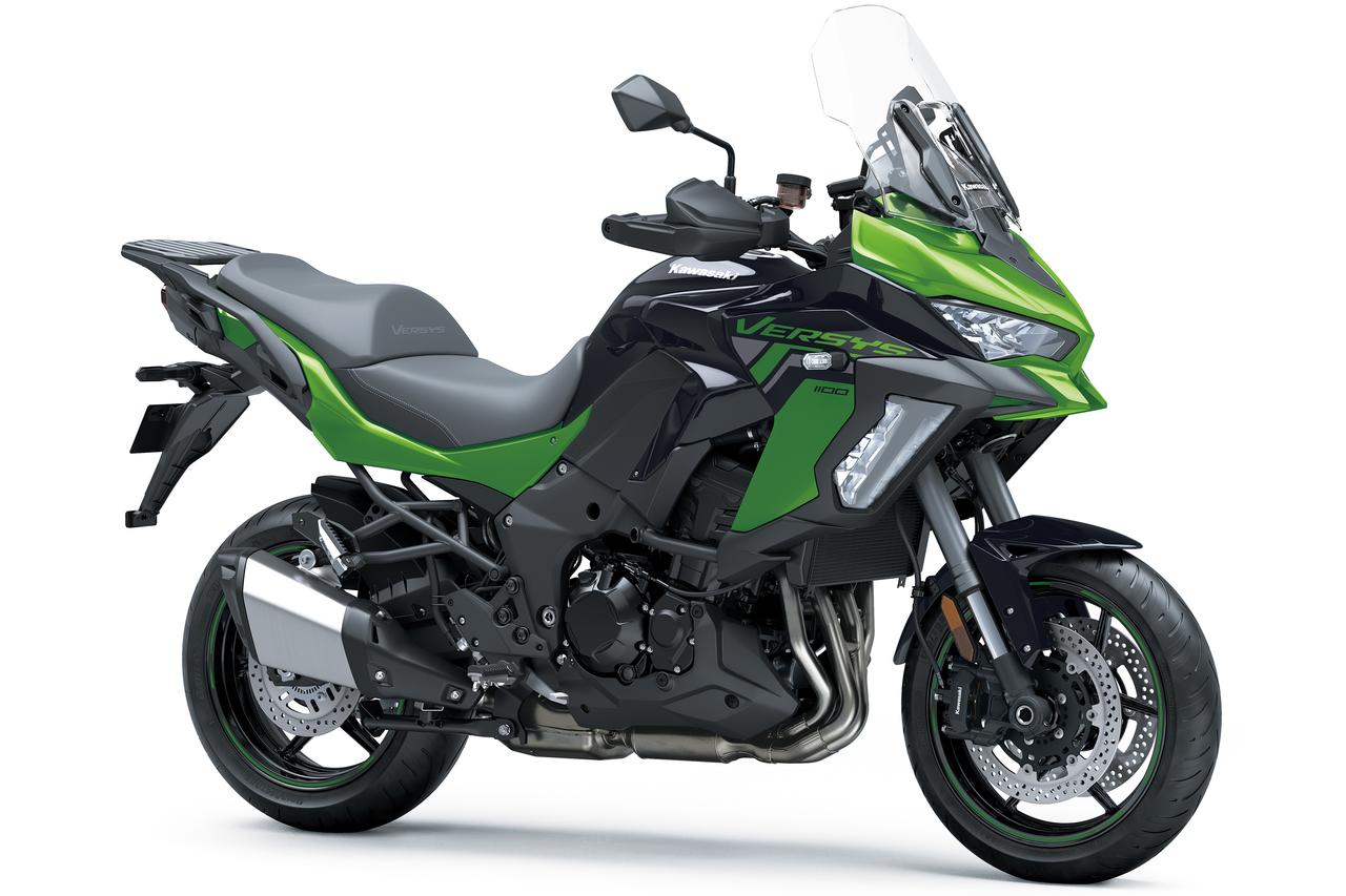 画像: KAWASAKI VERSYS 1100 SE 2027年モデル 総排気量：1098cc エンジン形式：水冷4ストDOHC4バルブ並列4気筒 シート高：820mm 車両重量：260kg 発売日：2026年10月17日（土） 税込価格：212万3000円