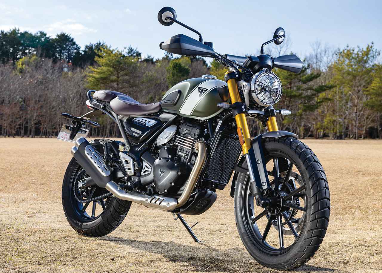 画像: TRIUMPH SCRAMBLER 400 X 価格：82万9000円～