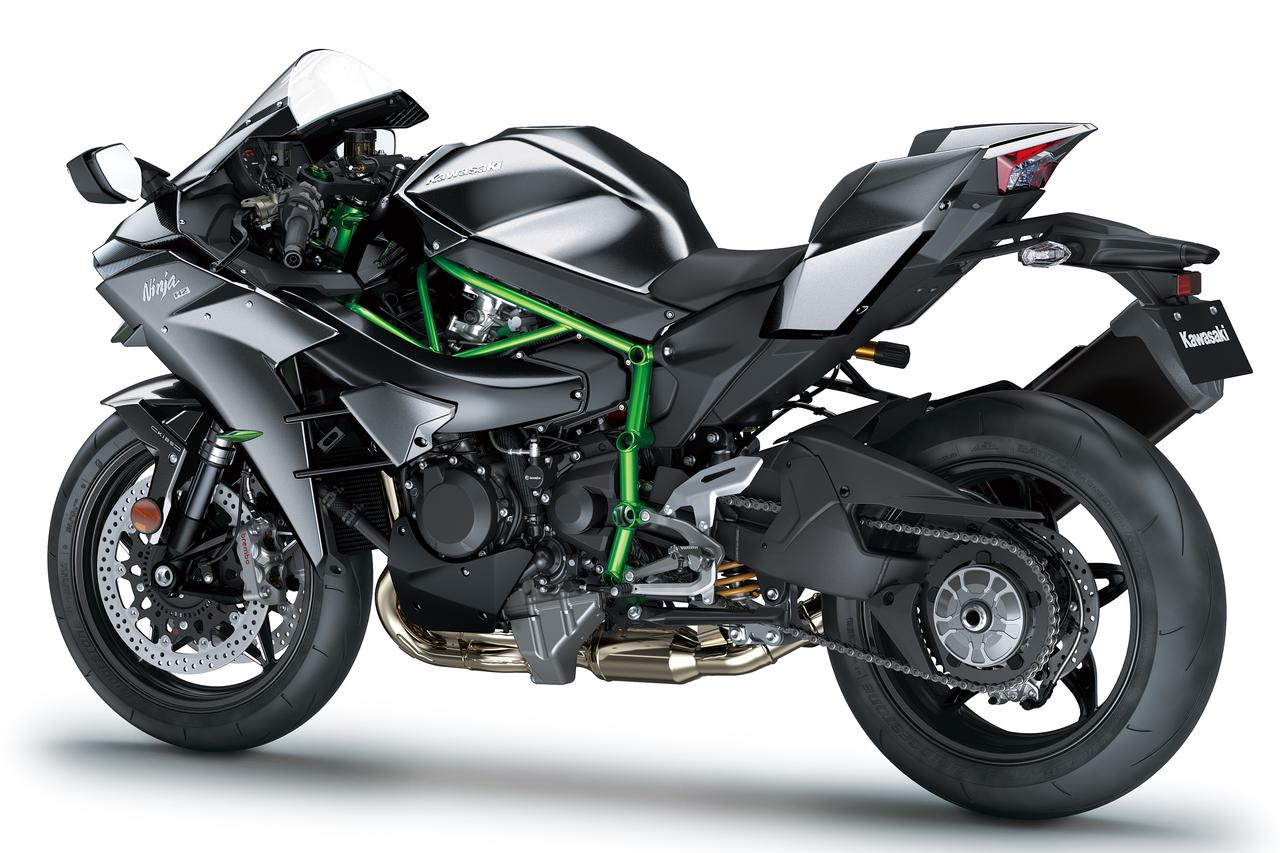 画像 : 4番目の画像 - 【写真25枚】カワサキ「Ninja H2 CARBON」2027年モデル - webオートバイ