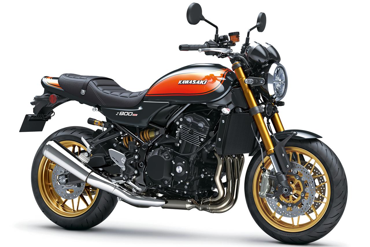 画像: KAWASAKI Z900RS SE 総排気量:948cc エンジン形式:水冷4ストDOHC4バルブ並列4気筒 シート高:820mm 車両重量:217kg 税込価格:183万7000円