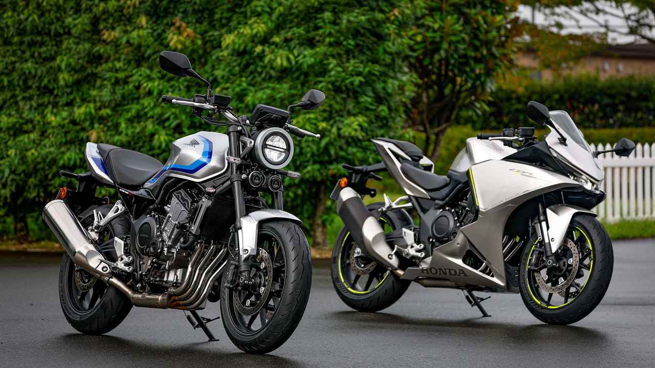 画像 : 1番目の画像 - 【画像18枚】ホンダ「CB400 SUPER FOUR E-Clutch」「CBR400R FOUR E-Clutch」 - webオートバイ