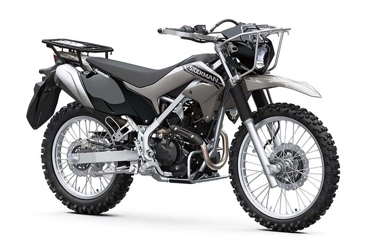 画像1: KAWASAKI STOCKMAN 2027年モデル(ニュージーランド仕様) 総排気量:233cc エンジン形式:空冷4ストSOHC2バルブ単気筒 シート高:845mm 車両重量:137kg 参考価格:7967 NZドル(約74万3000円)