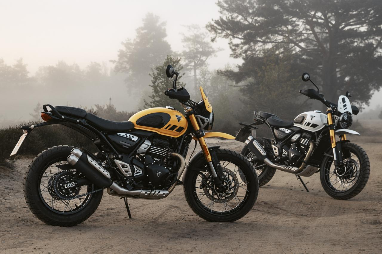 画像: 【2025年新型速報】トライアンフ「スクランブラー400XC」登場！ スポークホイール標準装備の本格派がついに国内上陸！ - webオートバイ