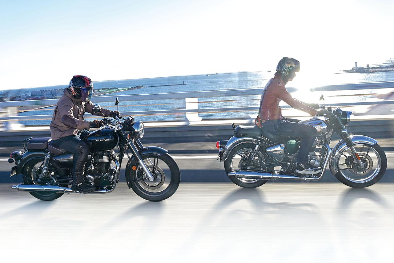 画像: 【比較インプレ】ホンダ「GB350 C」VS ロイヤルエンフィールド「クラシック350」〈ノア編〉 - webオートバイ