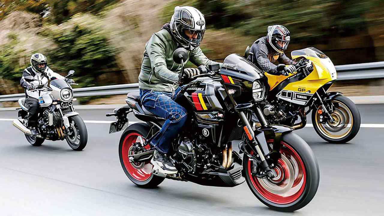 画像: 【比較インプレ】最新ヘリテイジスポーツ4機種|スズキ「GSX-8T/GSX-8TT」/ホンダ「CB1000F SE」/ヤマハ「XSR900 GP ABS」|ライディングポジション・スポーツ性能チェック・総合評価(ノア セレン) - webオートバイ