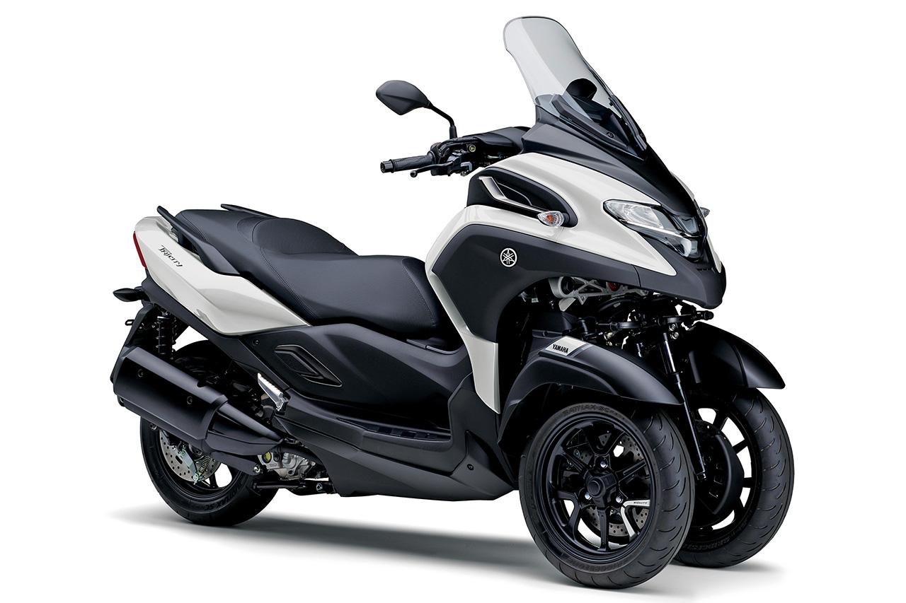 画像: YAMAHA TRICITY300 ABS 総排気量:292cc エンジン形式:水冷4ストSOHC4バルブ単気筒 シート高:795mm 車両重量:237kg 税込価格:104万5000円 ※生産終了モデル