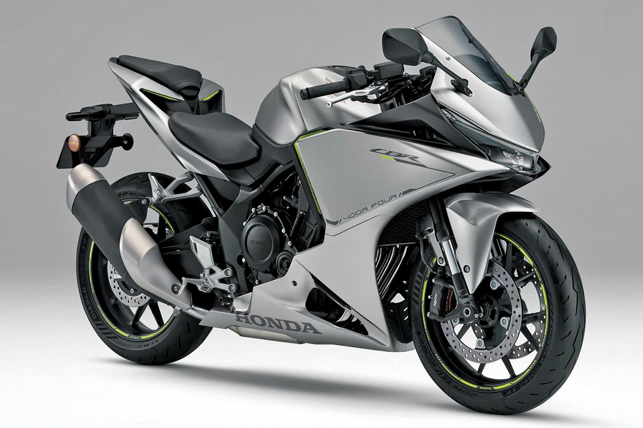 画像: HONDA CBR400R FOURE-Clutch 総排気量:399cc エンジン形式:水冷4ストDOHC4バルブ並列2気筒 シート高:785mm 車両重量:195kg 税込価格:99万9900円/108万9000円(グランプリレッド)
