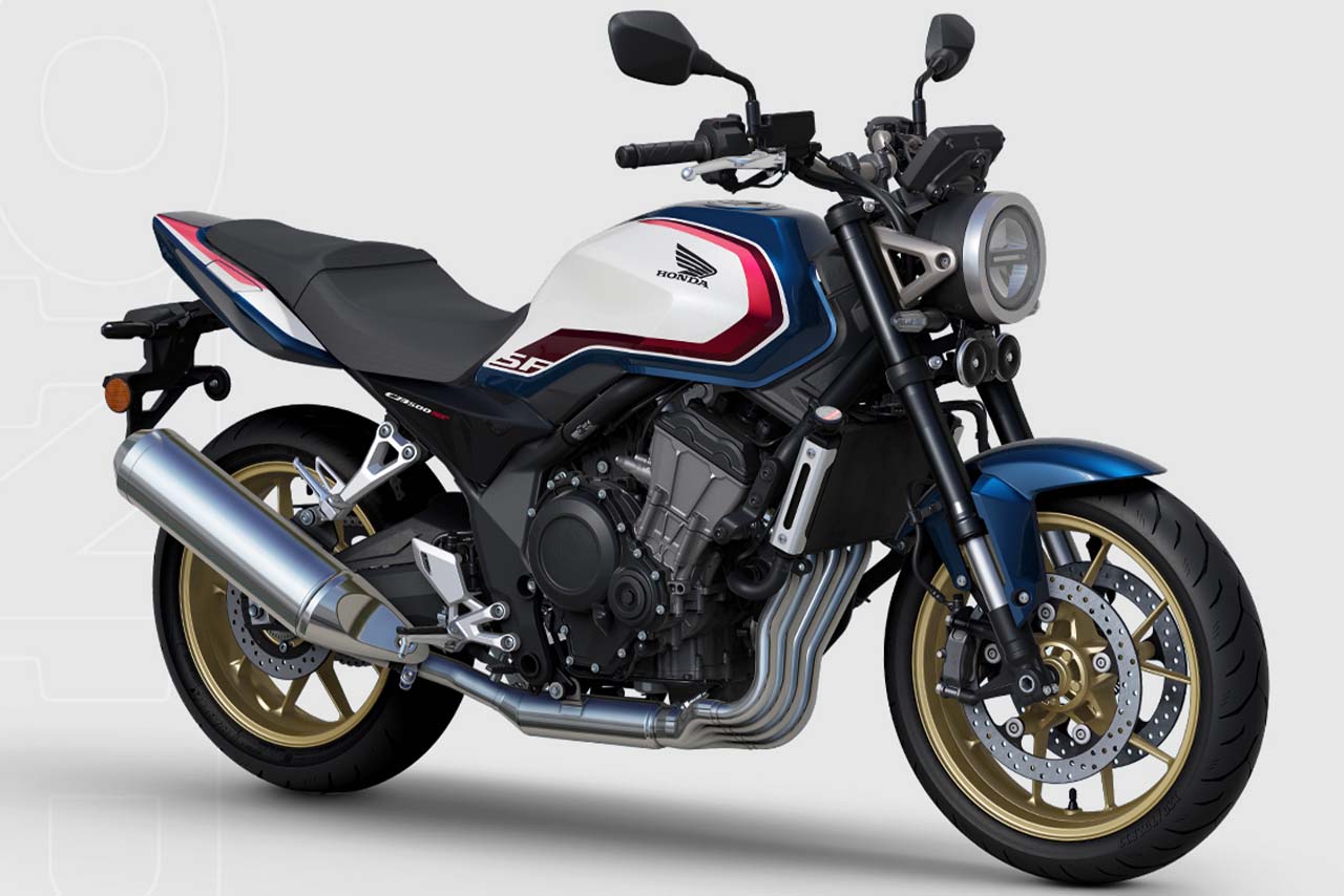 画像: HONDA CB500 SUPER FOUR classic colour edition 2026年モデル(中国仕様) 総排気量:502cc エンジン形式:水冷4ストDOHC4バルブ並列4気筒 シート高:780mm 車両重量:188kg 参考価格:4万3480元