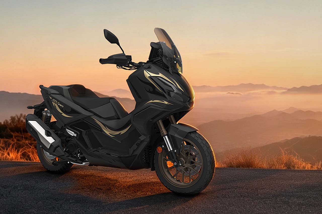 画像4: フォルツァの拡大版「NSS350」とアドベンチャースクーター「ADV350」に限定仕様