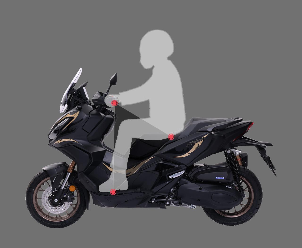 画像11: 【1000台限定】ホンダが「ADV350」「NSS350」特装版を発表！ クマドリ風グラフィックで約96万円～【中国】