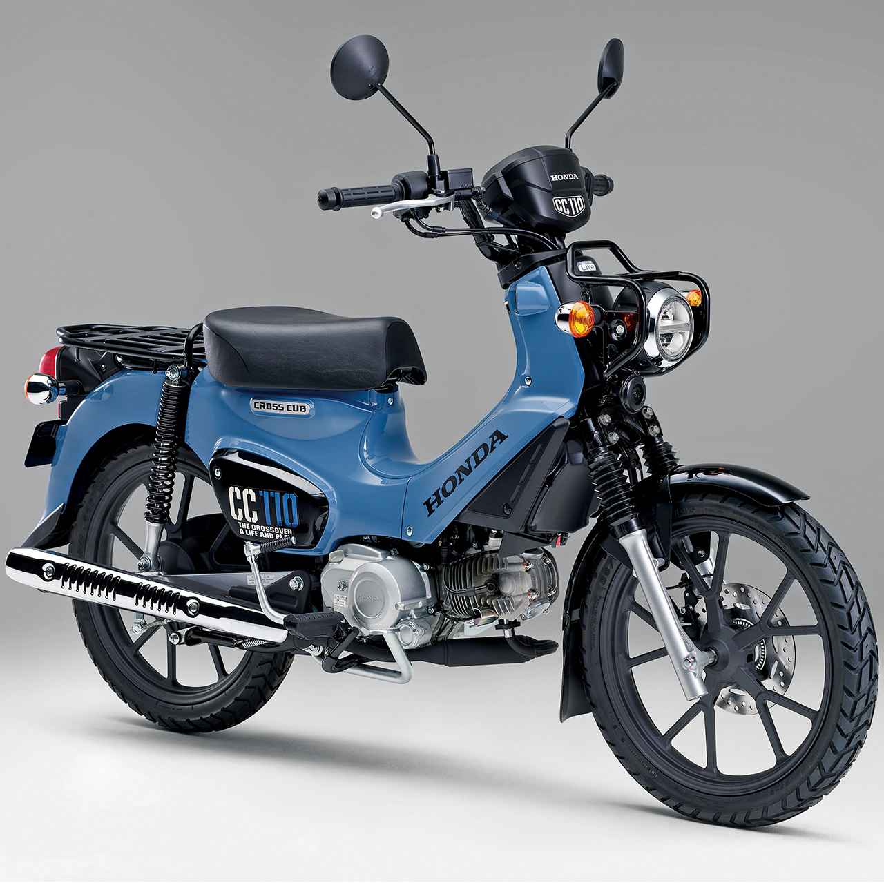 画像: HONDA CROSS CUB 110 Lite 総排気量:109cc エンジン形式:空冷4ストSOHC 2バルブ単気筒 シート高:784mm 車両重量:107kg 税込価格:40万1500円