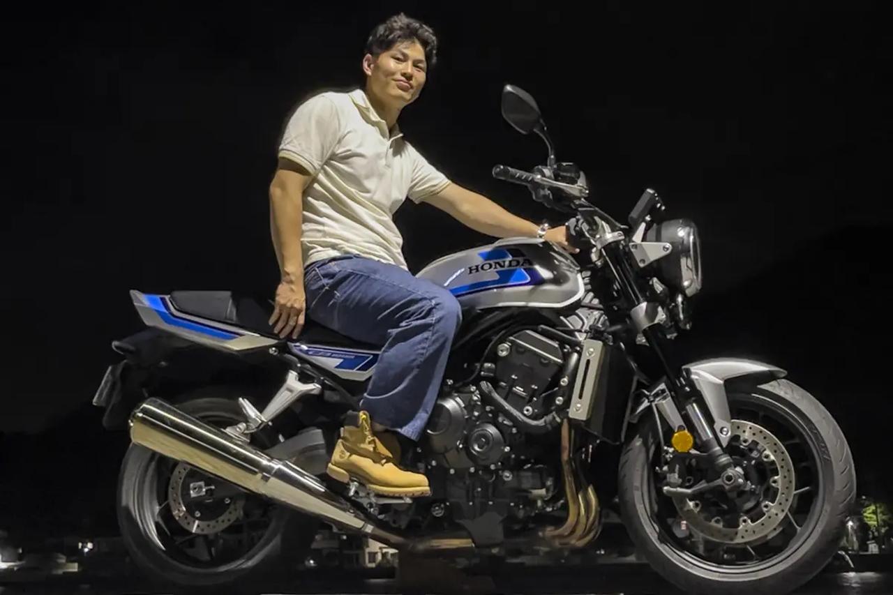 画像4: 3人ともCBオーナー。CB1000Fは気になる存在