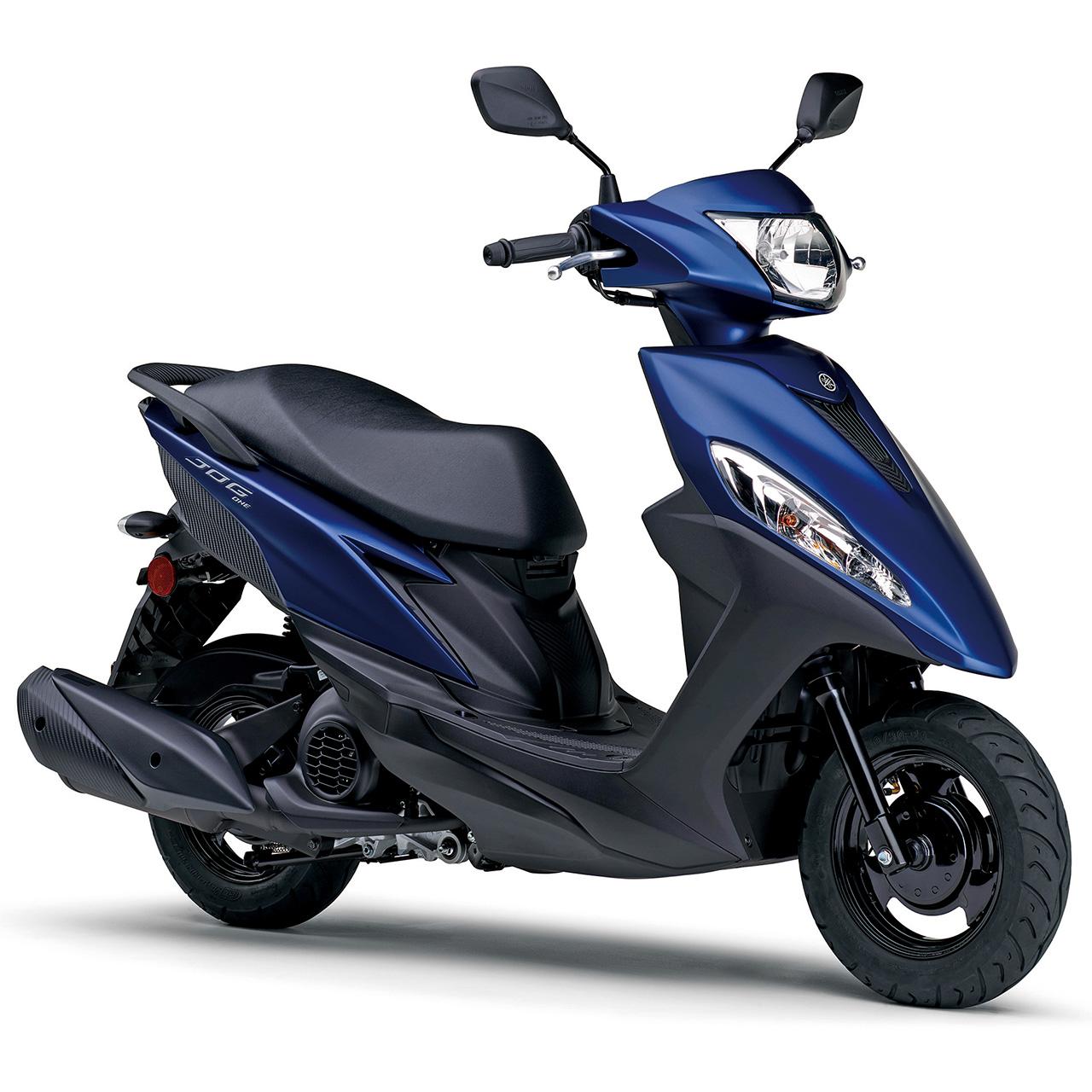 画像: YAMAHA JOG ONE 総排気量:124cc エンジン形式:空冷4ストSOHC 2バルブ単気筒 シート高:735mm 車両重量:95kg 税込価格:25万9600円