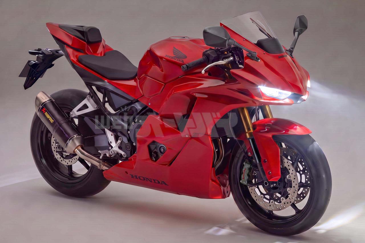 画像: CBR750R(仮) CG制作:webオートバイ編集部