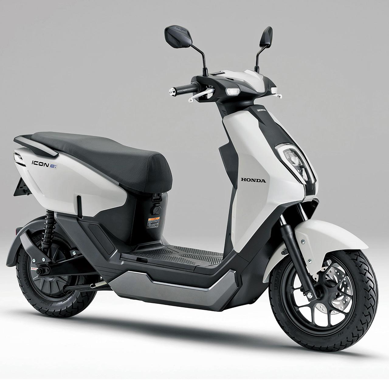 画像: HONDA ICON e: 定格出力:0.58kW 原動機形式・種類:EF21M・交流同期電動機 シート高:742mm 車両重量:87kg 税込価格:22万円