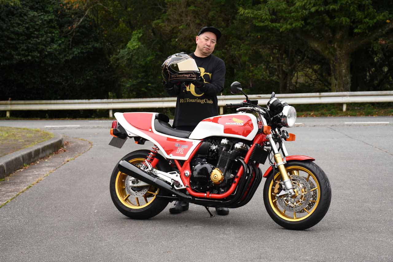 画像3: レイザーラモンRGさん+CB1100。ドレミコレクションでtypeRを購入、さらに今年の入ってノンカウルとし、CB1100RのもとになったRB1仕様としています!シブすぎる!