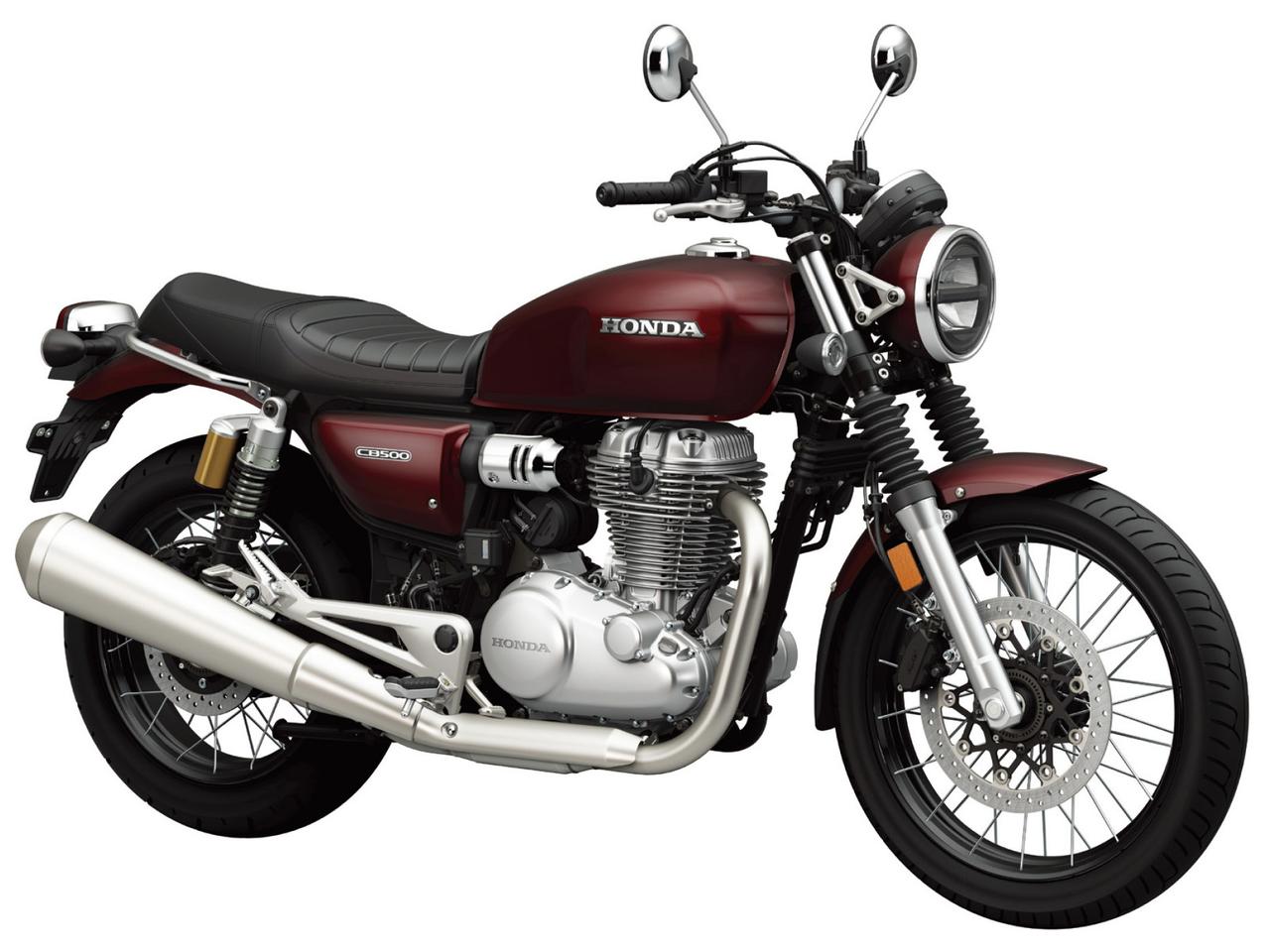 画像: HONDA CB500 Spoke Rebel Red Metallic 2