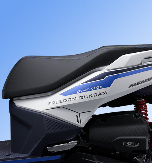 画像 : 9番目の画像 - 【写真17枚】ホンダ「NS125FX 自由高达联名限量版」 - webオートバイ