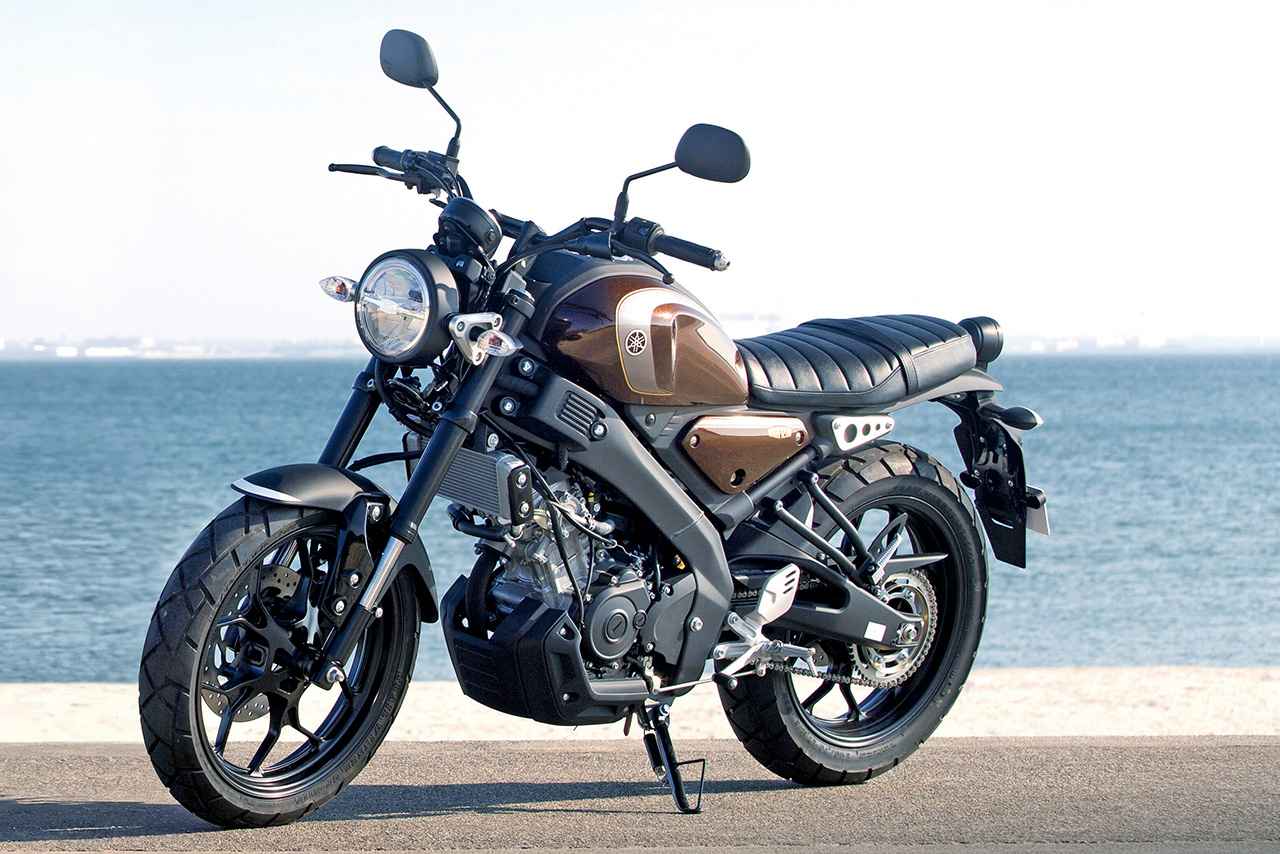 画像: YAMAHA XSR125 ABS 総排気量:124cc エンジン形式:水冷4ストSOHC 4バルブ単気筒 シート高:810mm 車両重量:137kg 税込価格:50万6000円