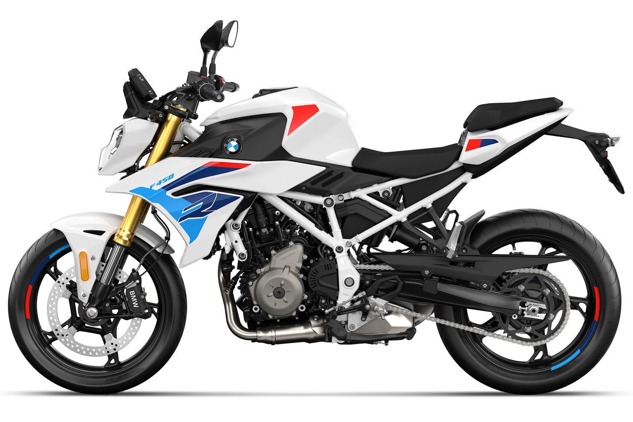 画像3: Snaefell white / M Motorsport with a white frame and rim stickers in M Motorsport colors.[M Sport]