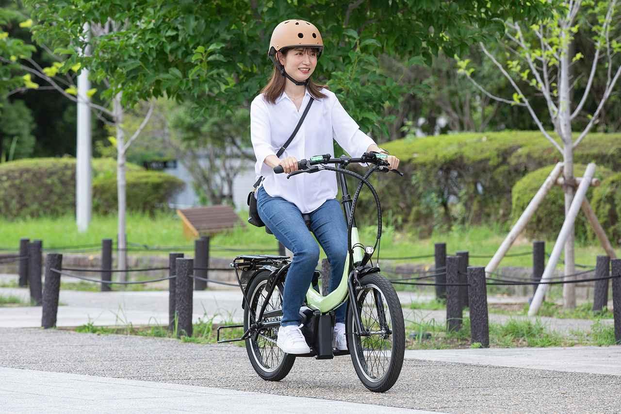 画像: パナソニックが20km/hの“こがない自転車”を開発! 免許不要で乗れる電動バイク「MU(エムユー)」がまもなく販売開始 - webオートバイ