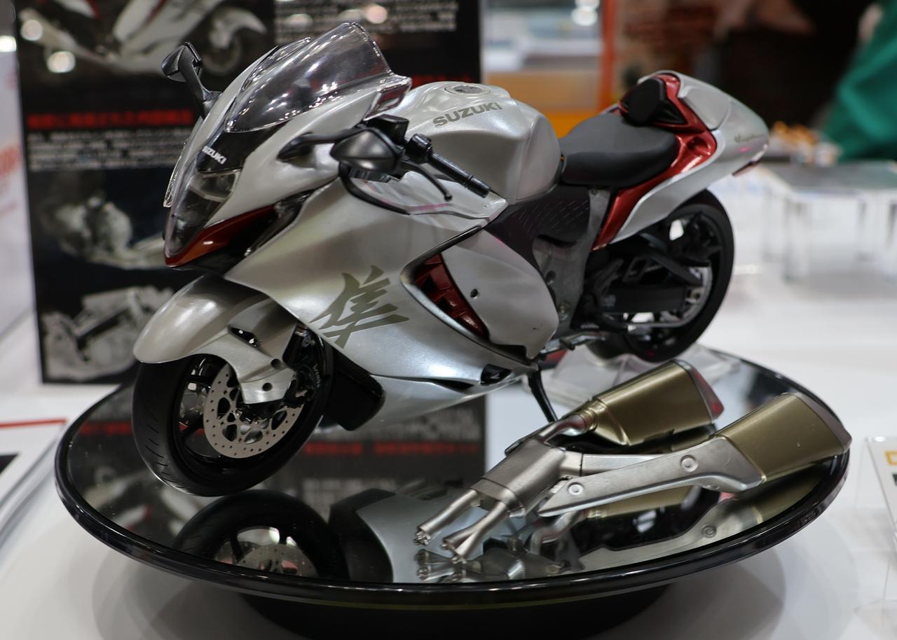 画像2: 2021年型 スズキ「Hayabusa」が塗装済み組み立てキットに!
