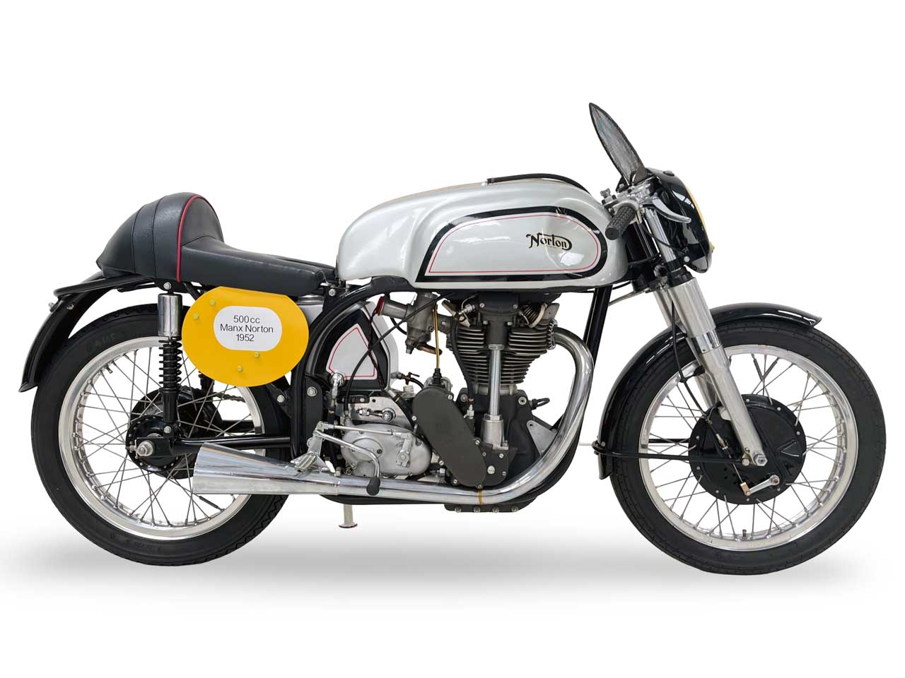 画像: 1952年製のノートン・マンクスを伝説的チューナー、レイ・ペティが手がけた貴重なマシン。かの、ジョン・サーティースが所有していたもの。