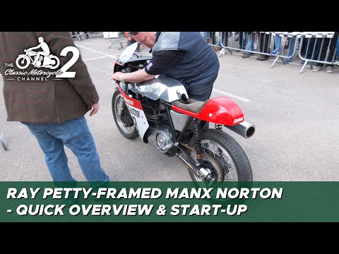 画像: Ray Petty-framed Manx Norton - quick overview, start-up & engine sound www.youtube.com