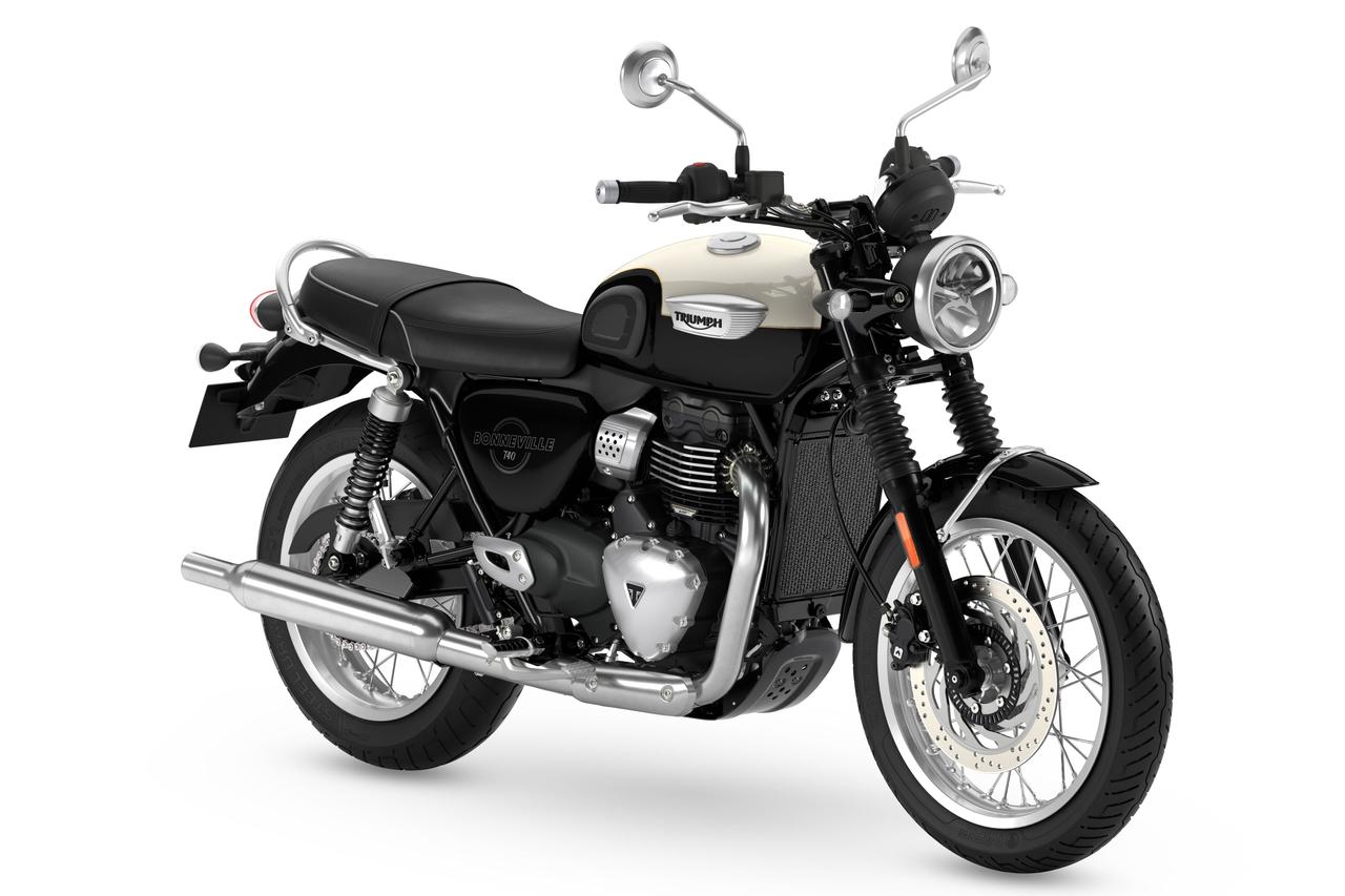 画像12: トライアンフ「ボンネビルT40/T40ブラック」発表! 伝統のスタイルに398cc単気筒を搭載、2027年春に国内入荷予定