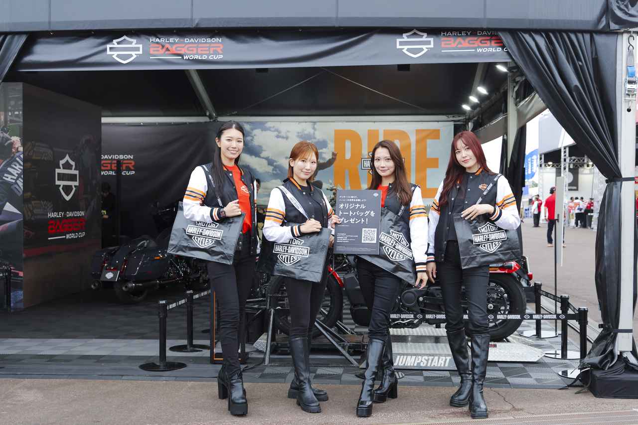 画像1: 「え、MotoGPにハーレー!?」もてぎの日本GPで”バガーレーサー”をお披露目、来年は日本で走っちゃう?