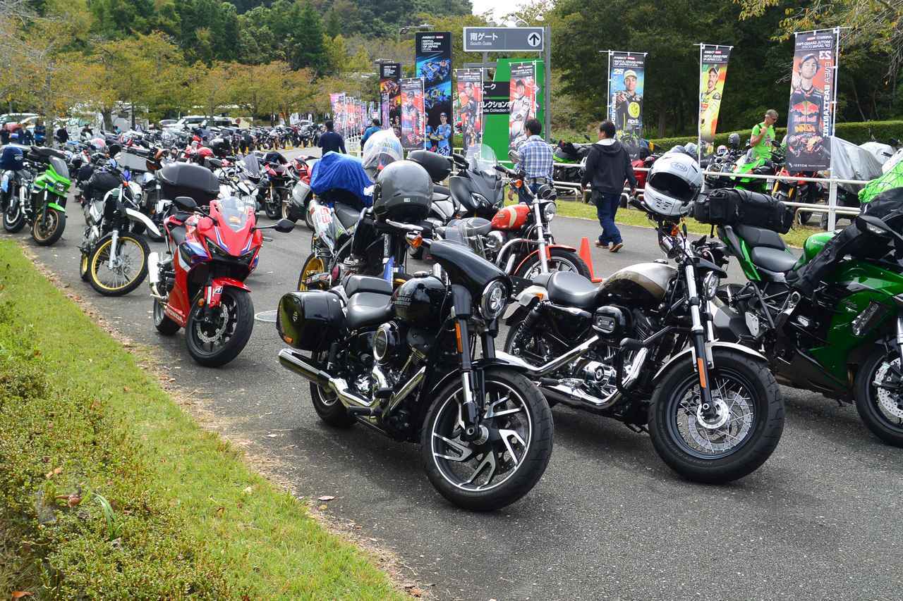 画像: 来場者の中にもハーレー乗りが散見できたので、日本でバガーレースが開催されたらモトGP同様に人気が出るはず。