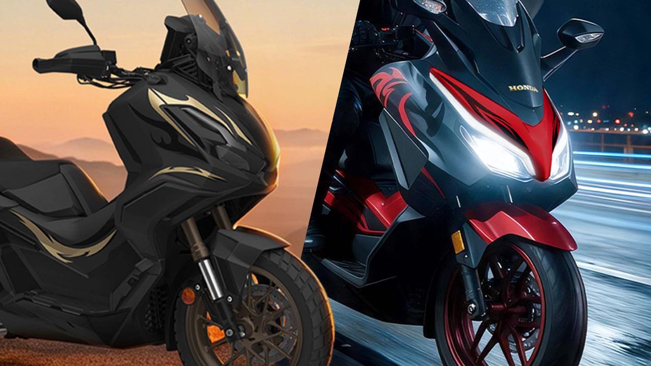 画像: 【1000台限定】ホンダが「ADV350」「NSS350」特装版を発表! クマドリ風グラフィックで約96万円~【中国】 - webオートバイ