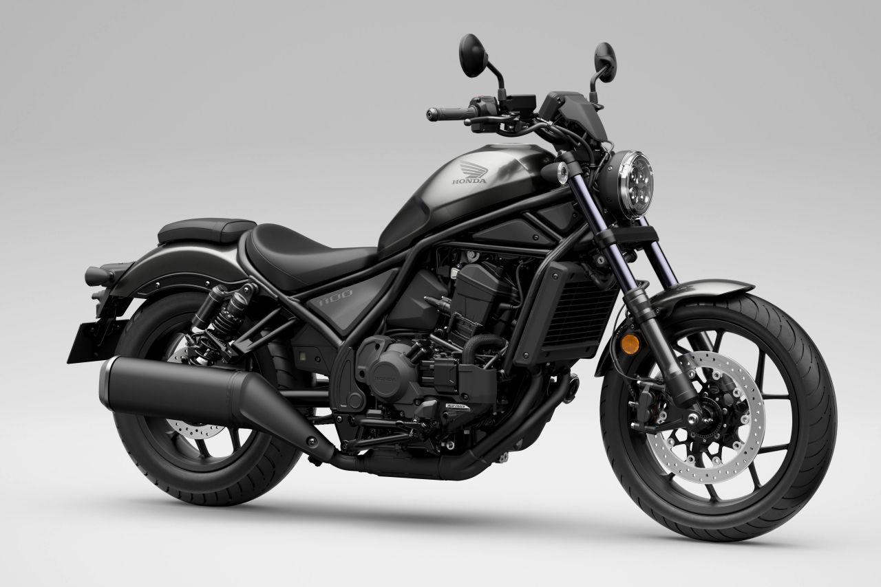 画像1: ホンダ「レブル1100」シリーズ、2027年モデルの新色登場! 5インチTFTメーターや低速が強化されたエンジン+DCTはそのまま【欧州】