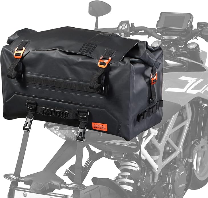 画像: ▶▶▶Amazonはこちら|価格をチェック ドッペルギャンガー ターポリンシートバッグ ツアー DBT611-BK link.amazon