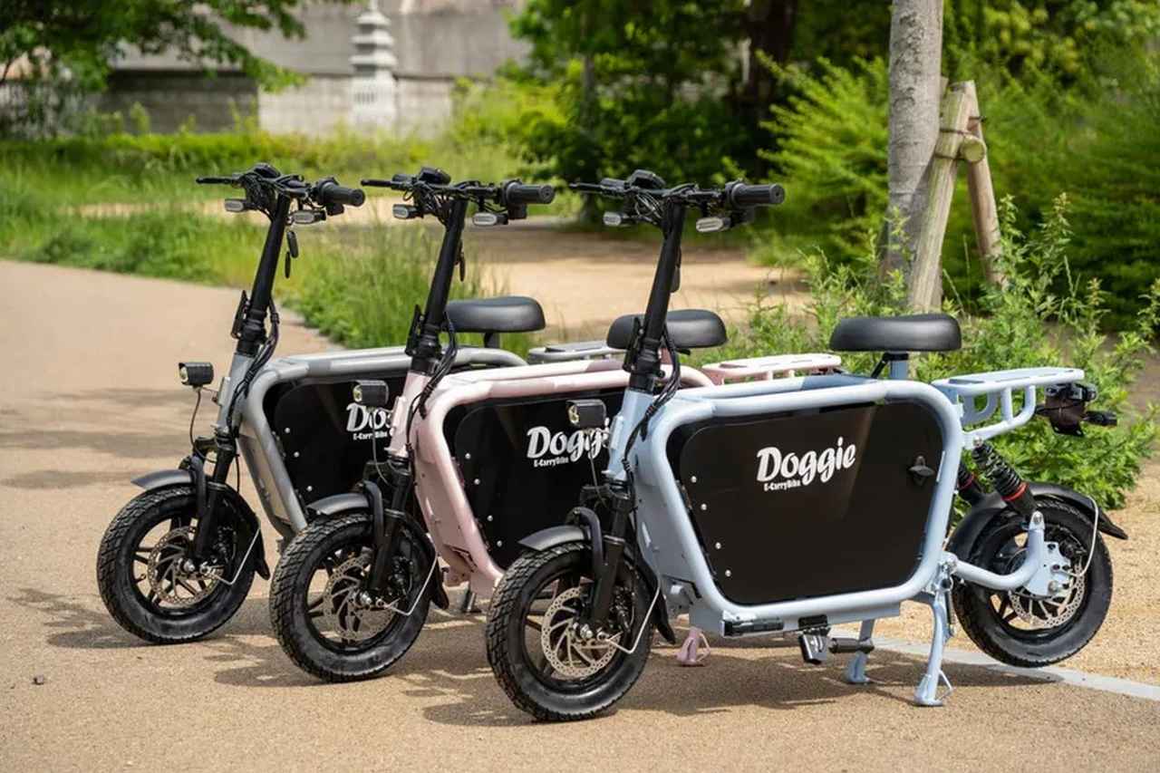 画像: 車体色はライトグレー、ライトピンク、ライトブルーの3色