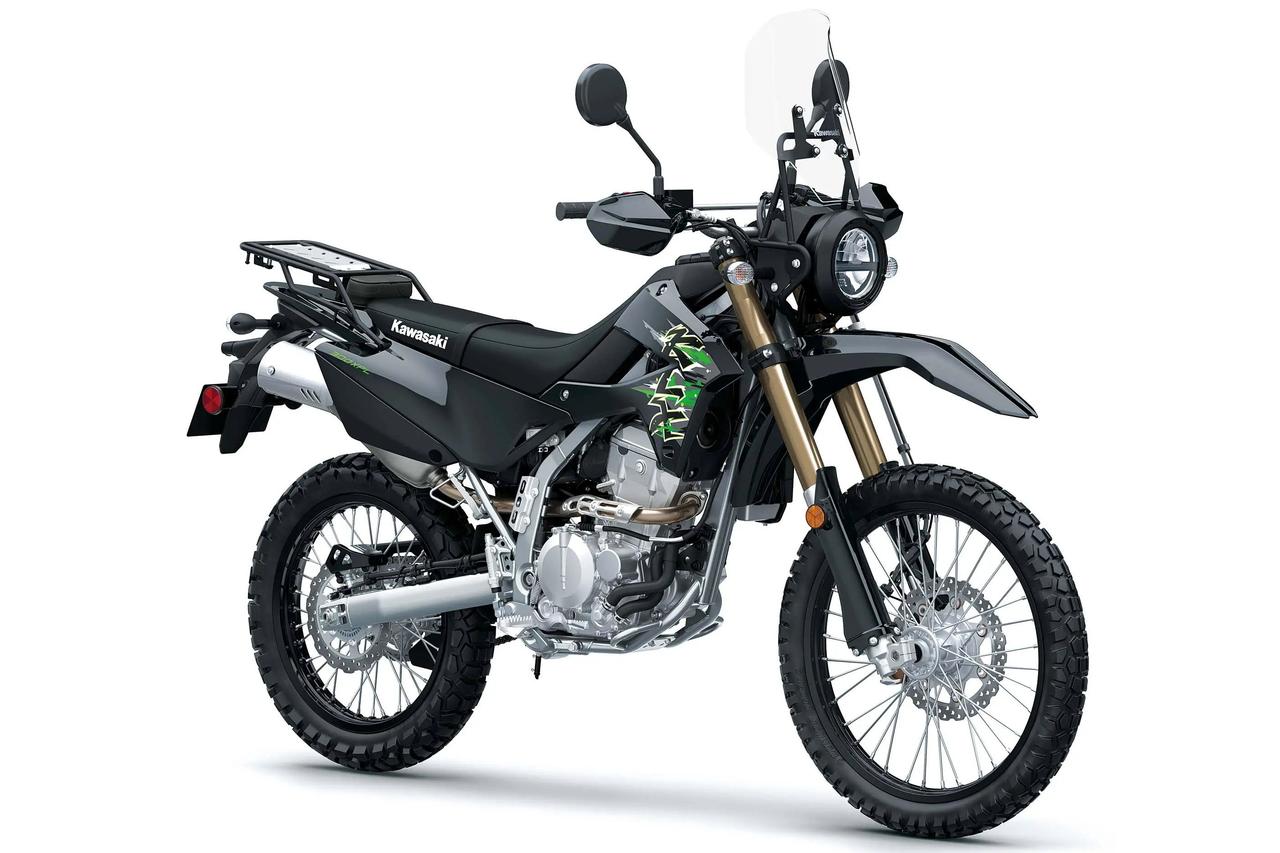 画像10: 【速報】カワサキ「KLX300 XPL」が北米で登場! 水冷292ccエンジンに丸目LED&大型スクリーン装備の“本格アドベンチャー”仕様