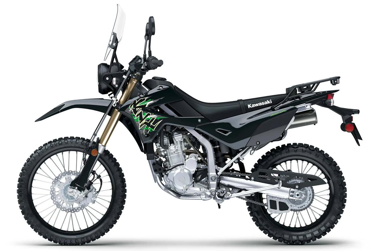 画像12: 【速報】カワサキ「KLX300 XPL」が北米で登場! 水冷292ccエンジンに丸目LED&大型スクリーン装備の“本格アドベンチャー”仕様