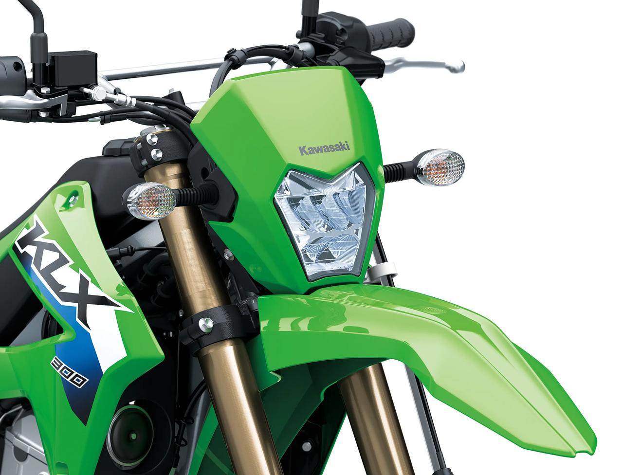 画像11: 「え、新作DFとまとめて日本でも売るの?!」カワサキ「KLX300」シリーズ、最高出力向上した北米2027年モデルが登場！